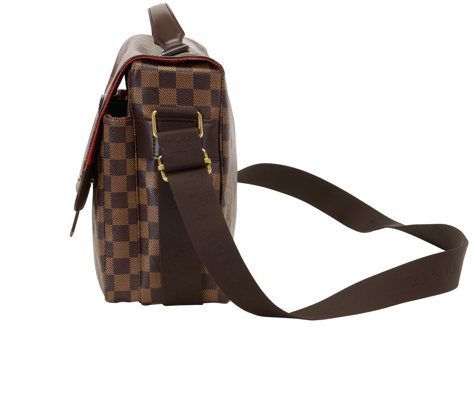 Broadway Messenger, &pound;650, Handbags, Brown/Tan, Canvas, Bottom view